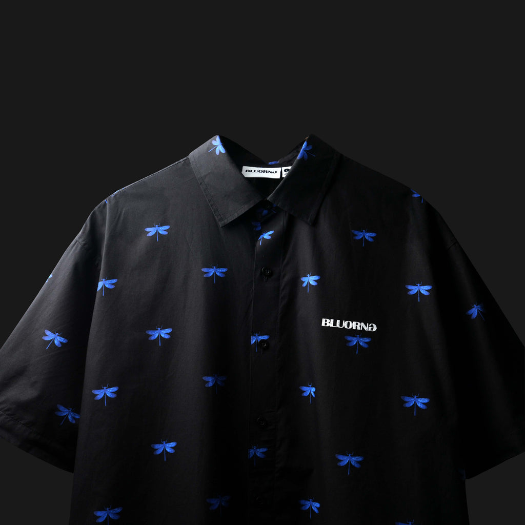 Black Dragonfly Shirt