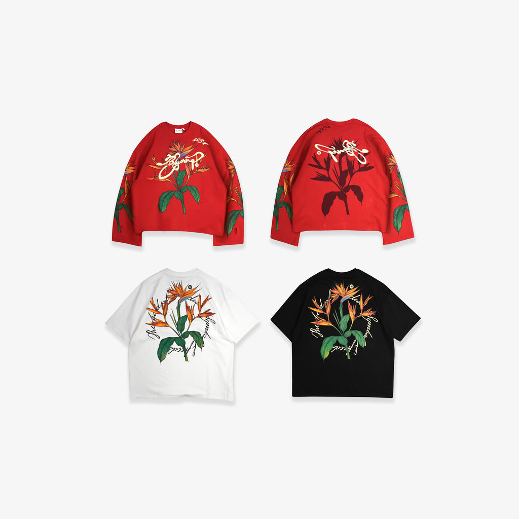 White Birds Of Paradise T-Shirt