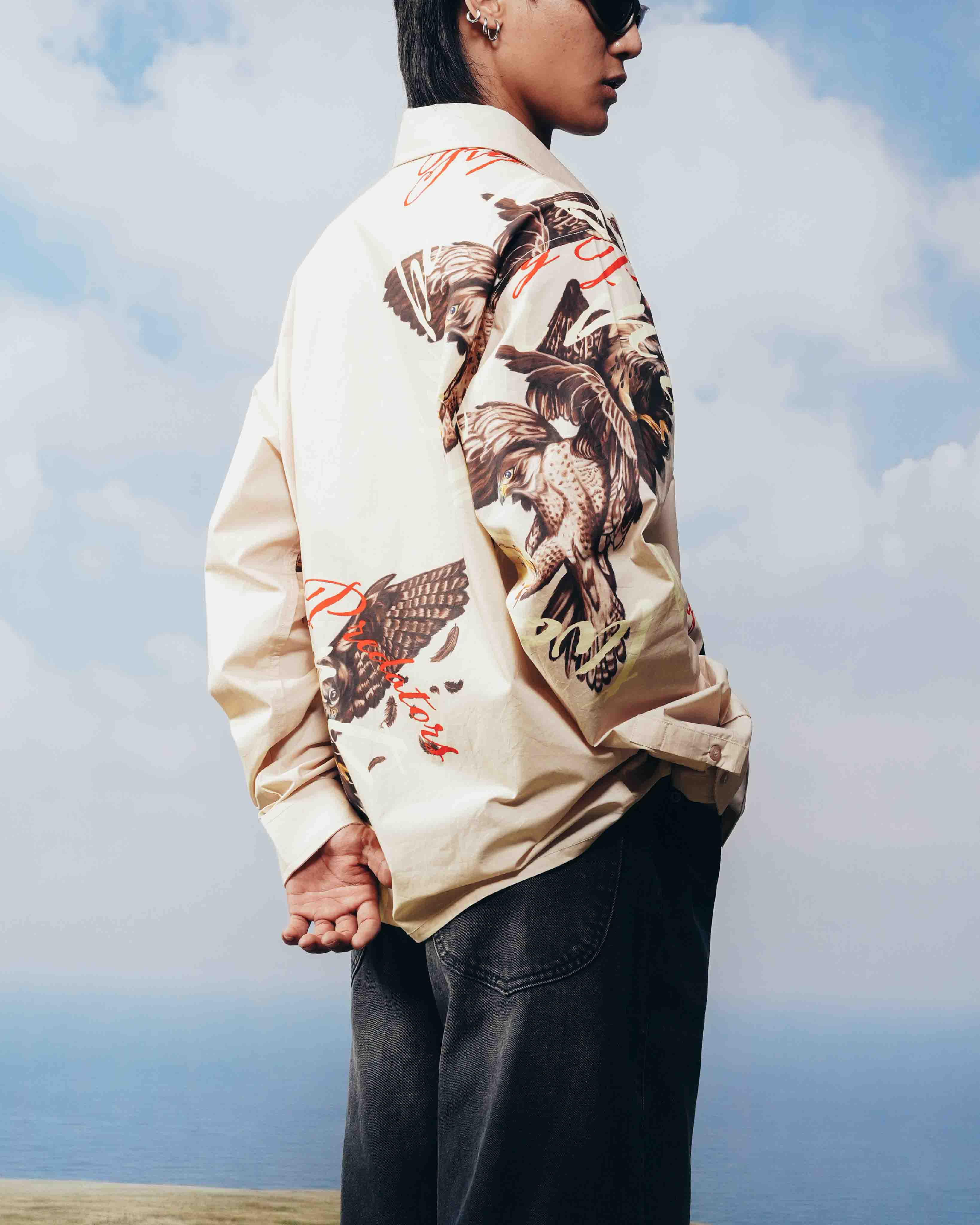 Creme Alpha Descent Shirt