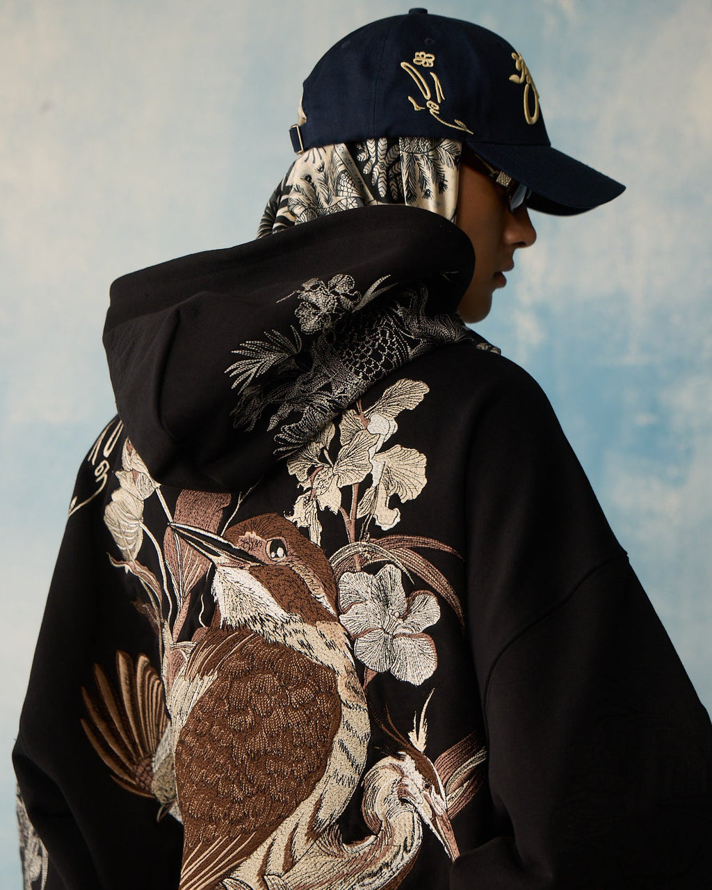 Black Wildloom Hoodie