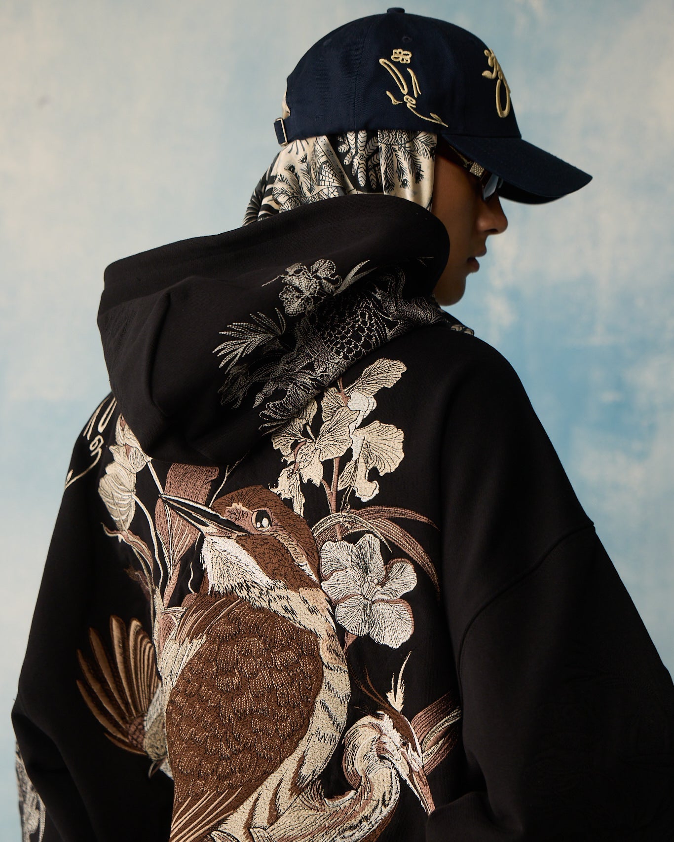 Black Wildloom Hoodie