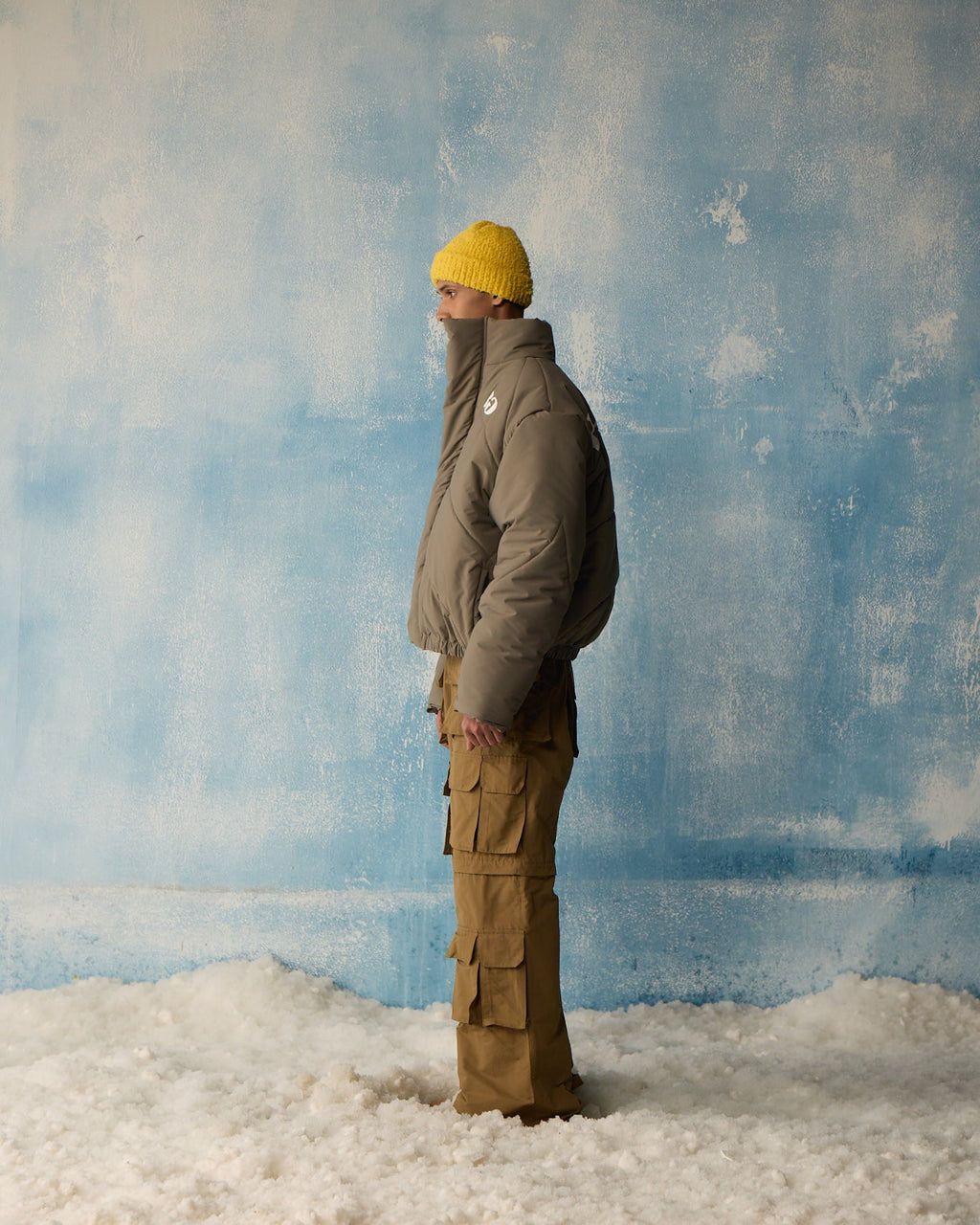 Grey Puffer Jacket