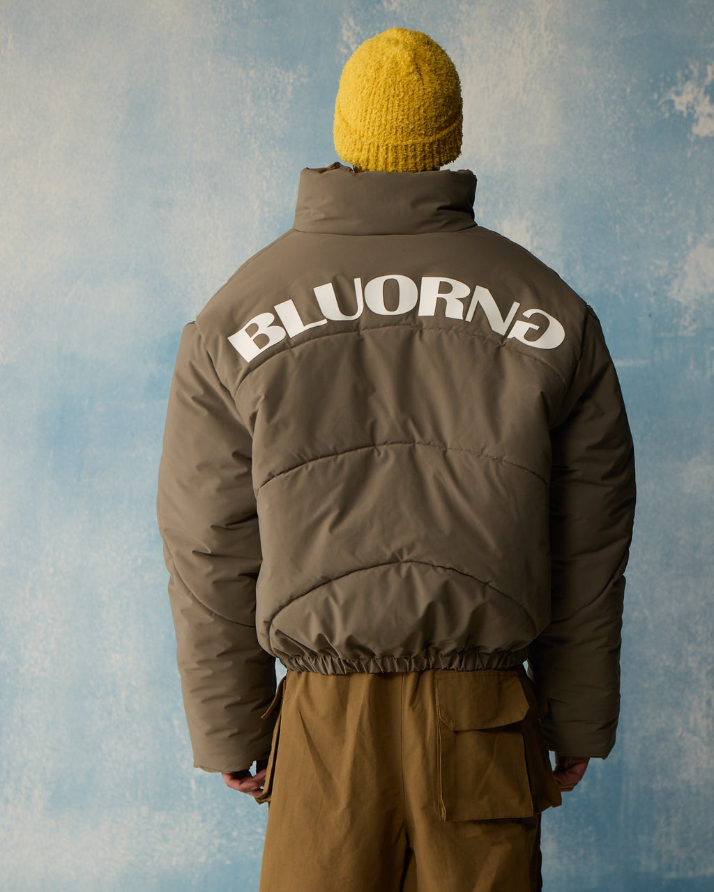 Grey Puffer Jacket