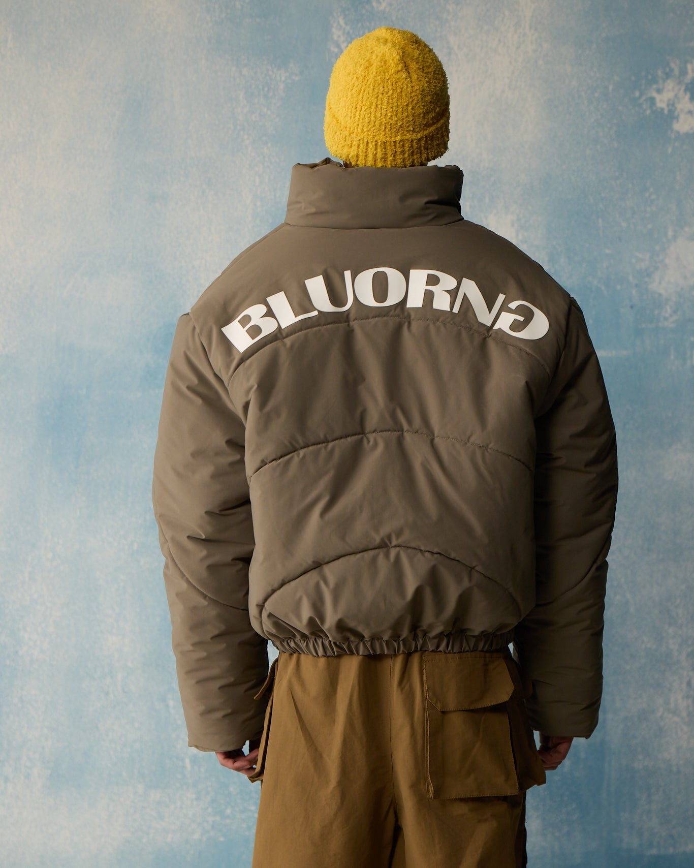 Grey Puffer Jacket