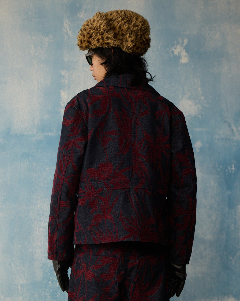 Indigo Bloom Denim Jacket