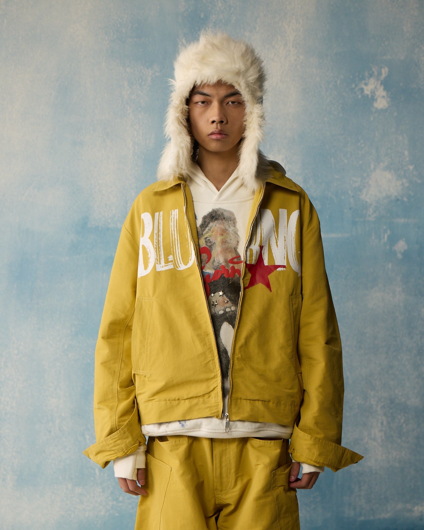 Boxy Mustard 1031 Jacket