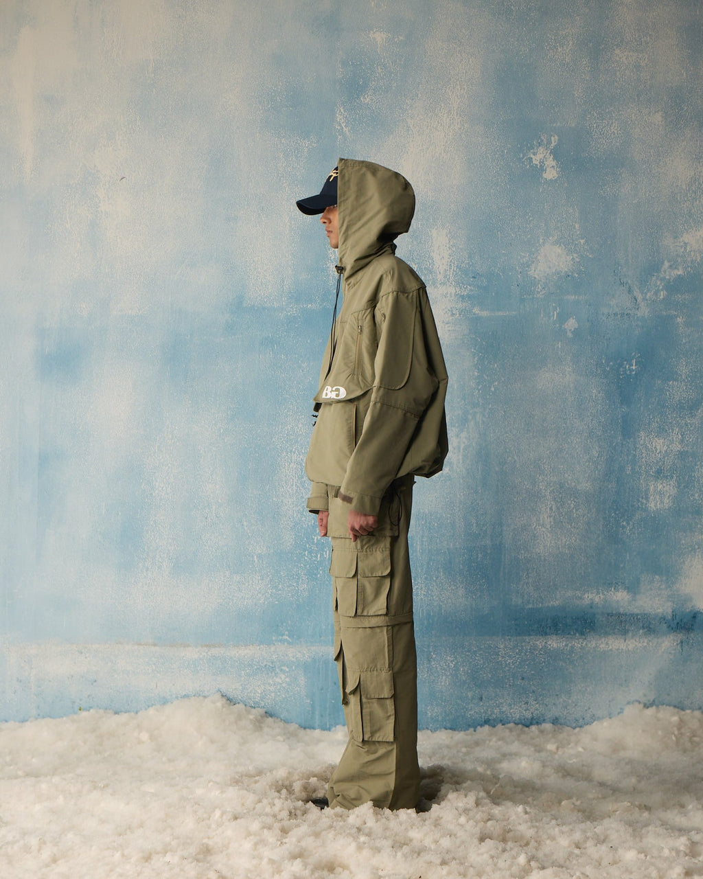 Olive Ripstop Cargos