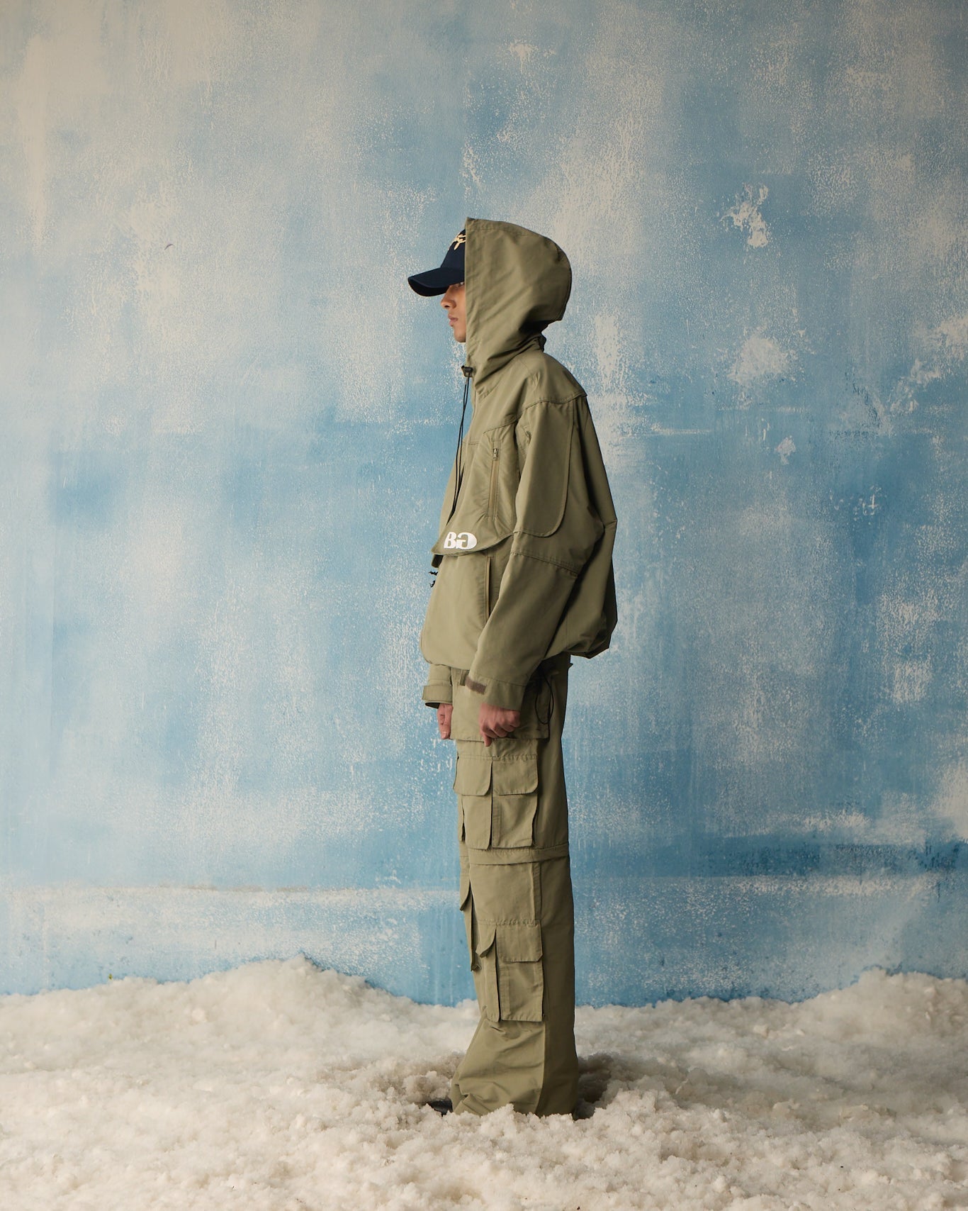 Olive Ripstop Cargos