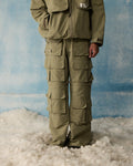 Olive Ripstop Cargos