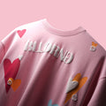 Pink Heart On My Sleeve T-Shirt