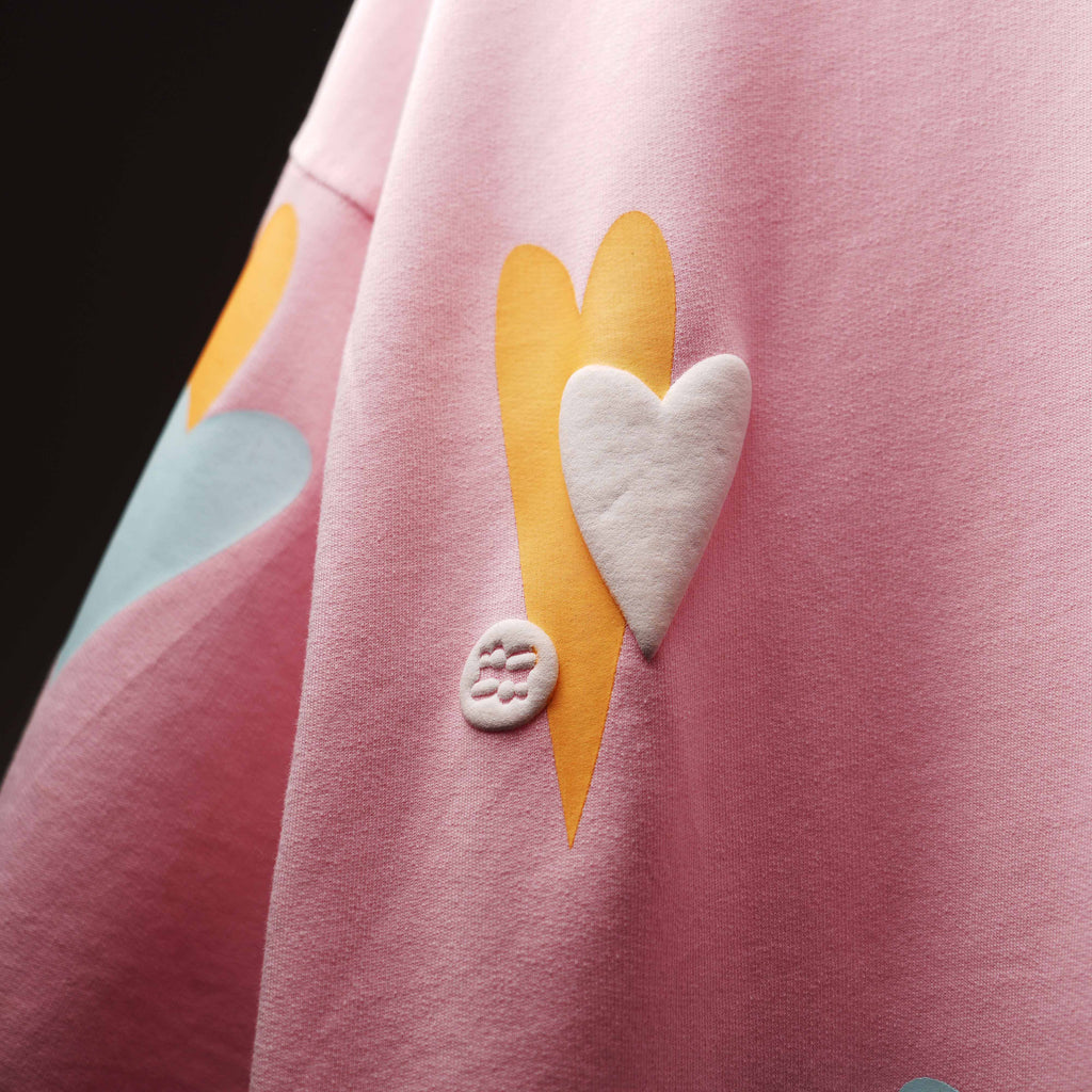 Pink Heart On My Sleeve T-Shirt