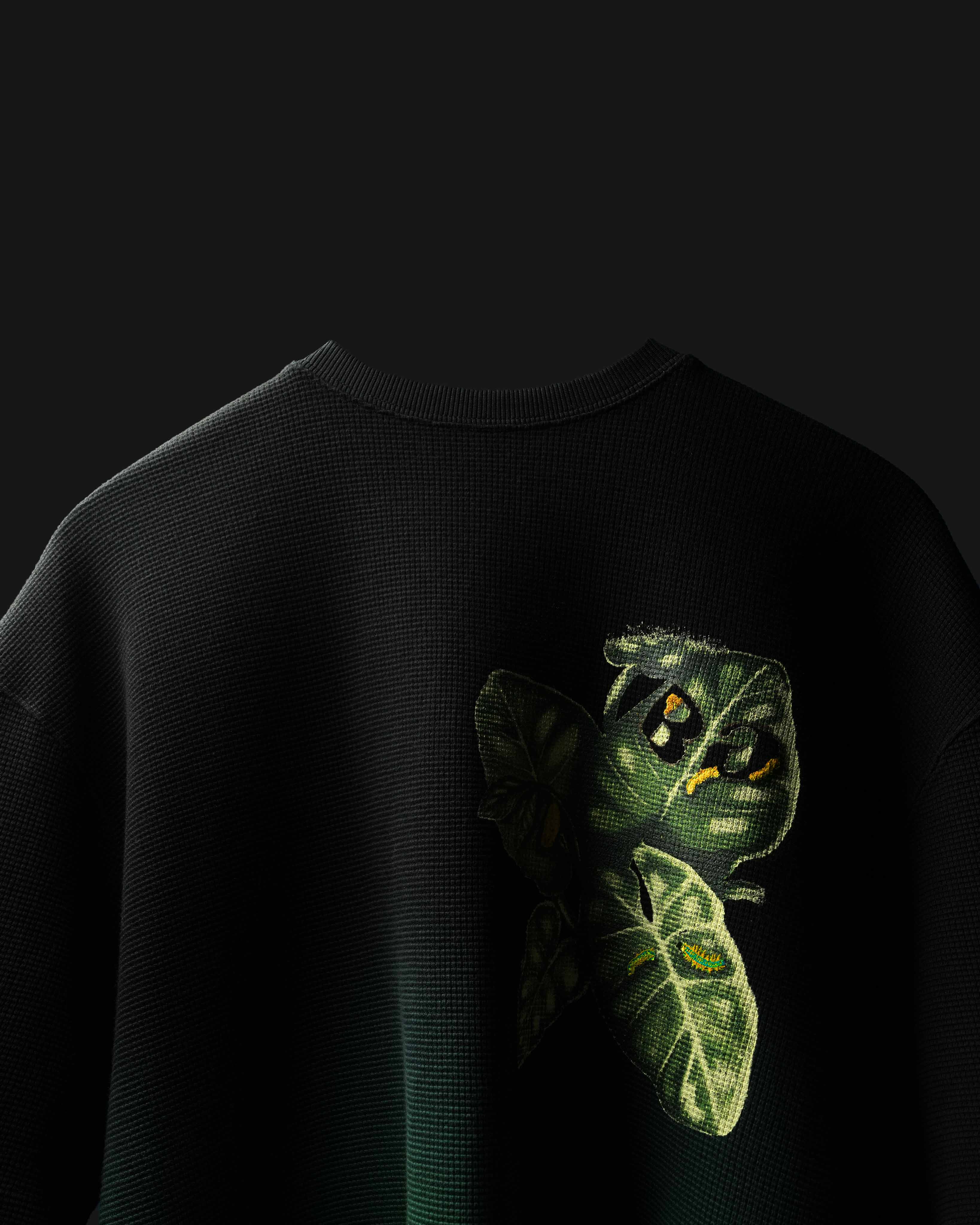 Fade Flora ombre T-Shirt