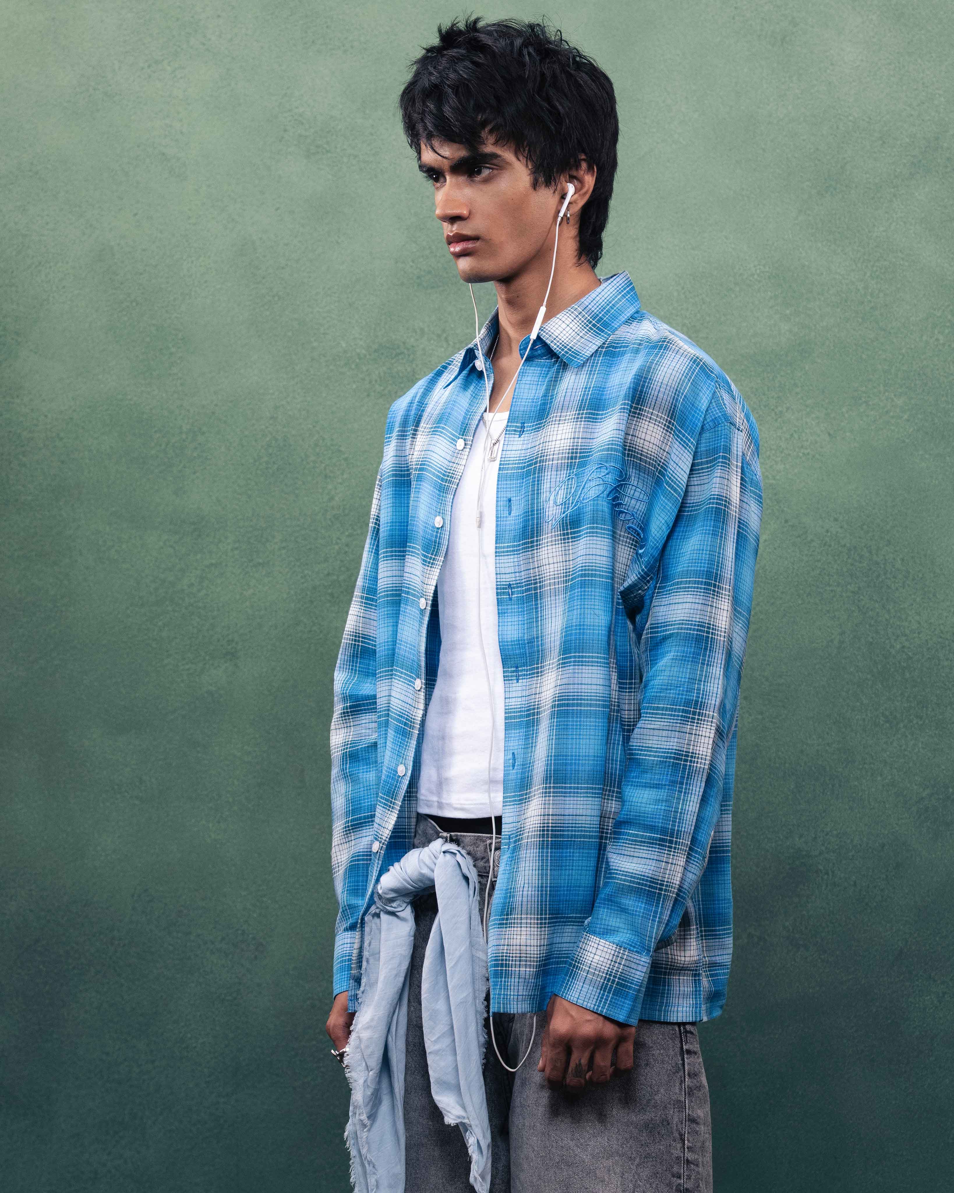 Skywash Plaid Shirt