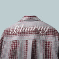 Red Plaid And Petals Shirt