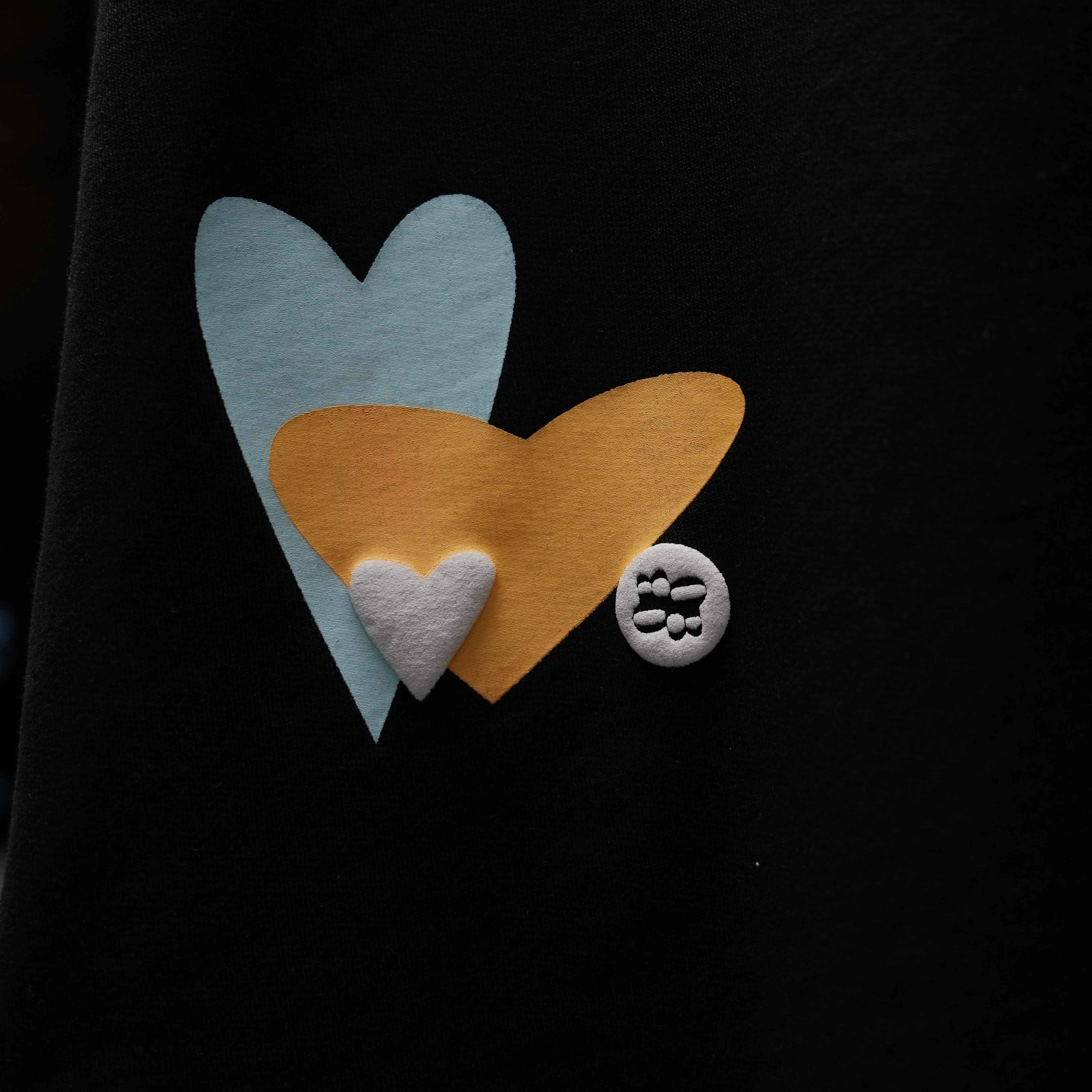Black Heart On My Sleeve T-Shirt