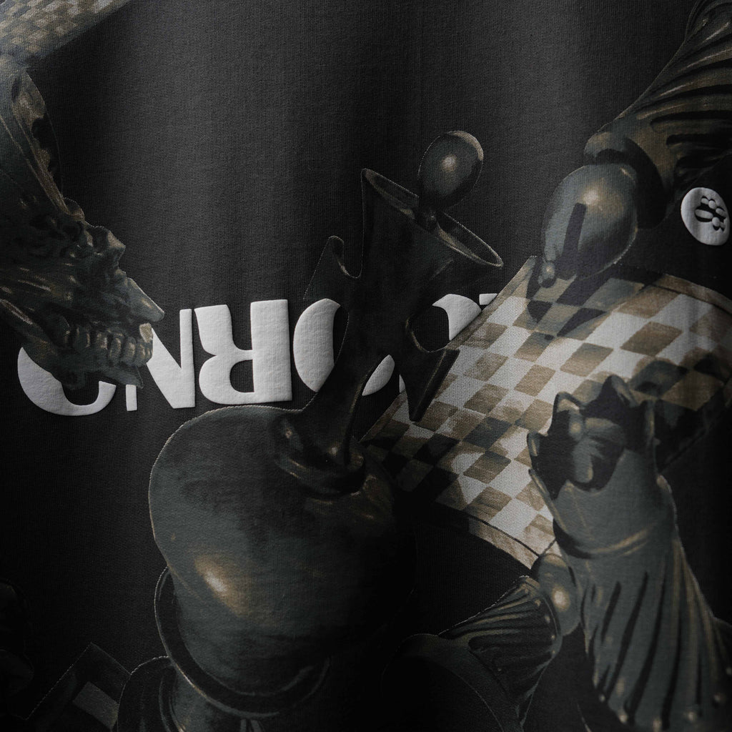 Grey Checkmate T-Shirt