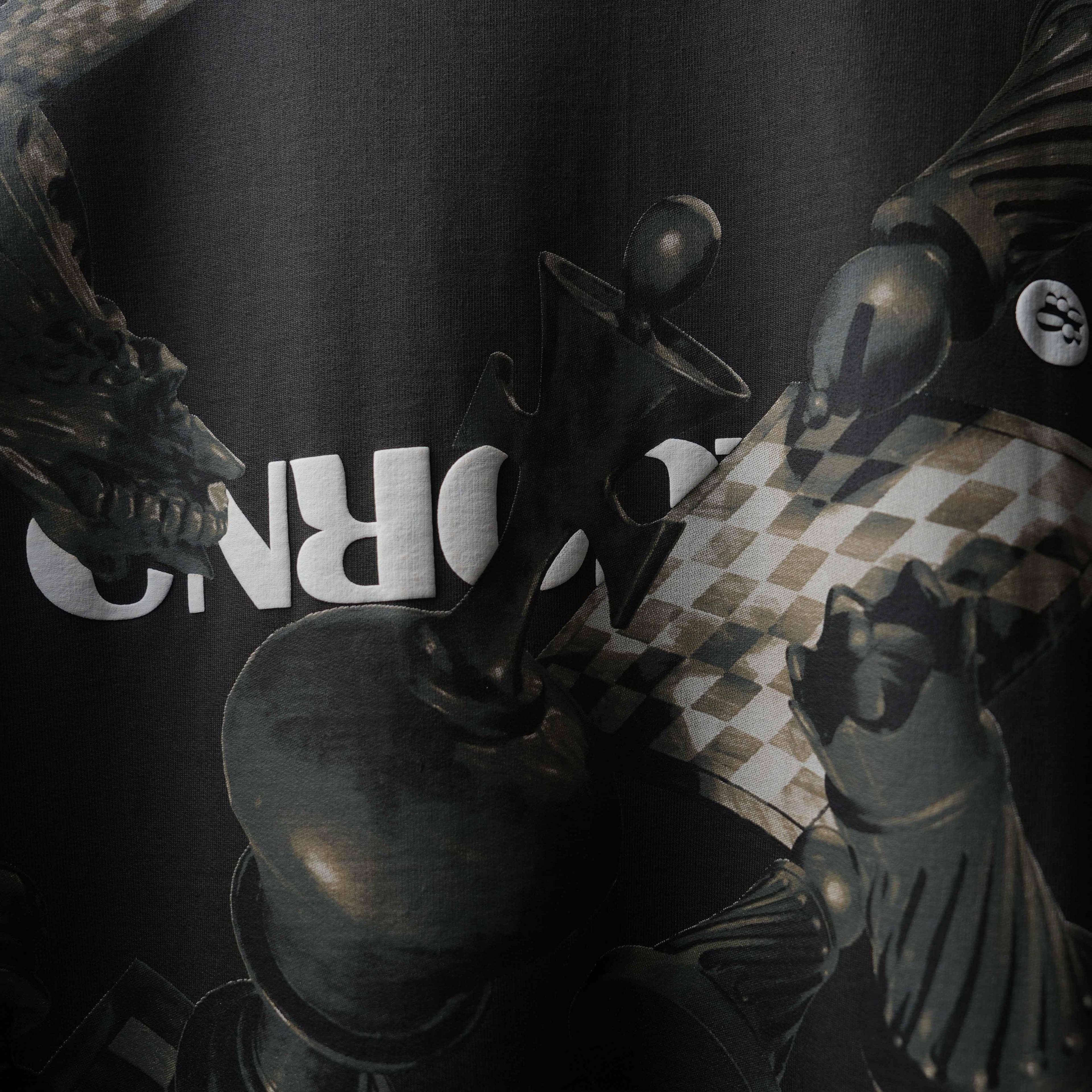 Grey Checkmate T-Shirt