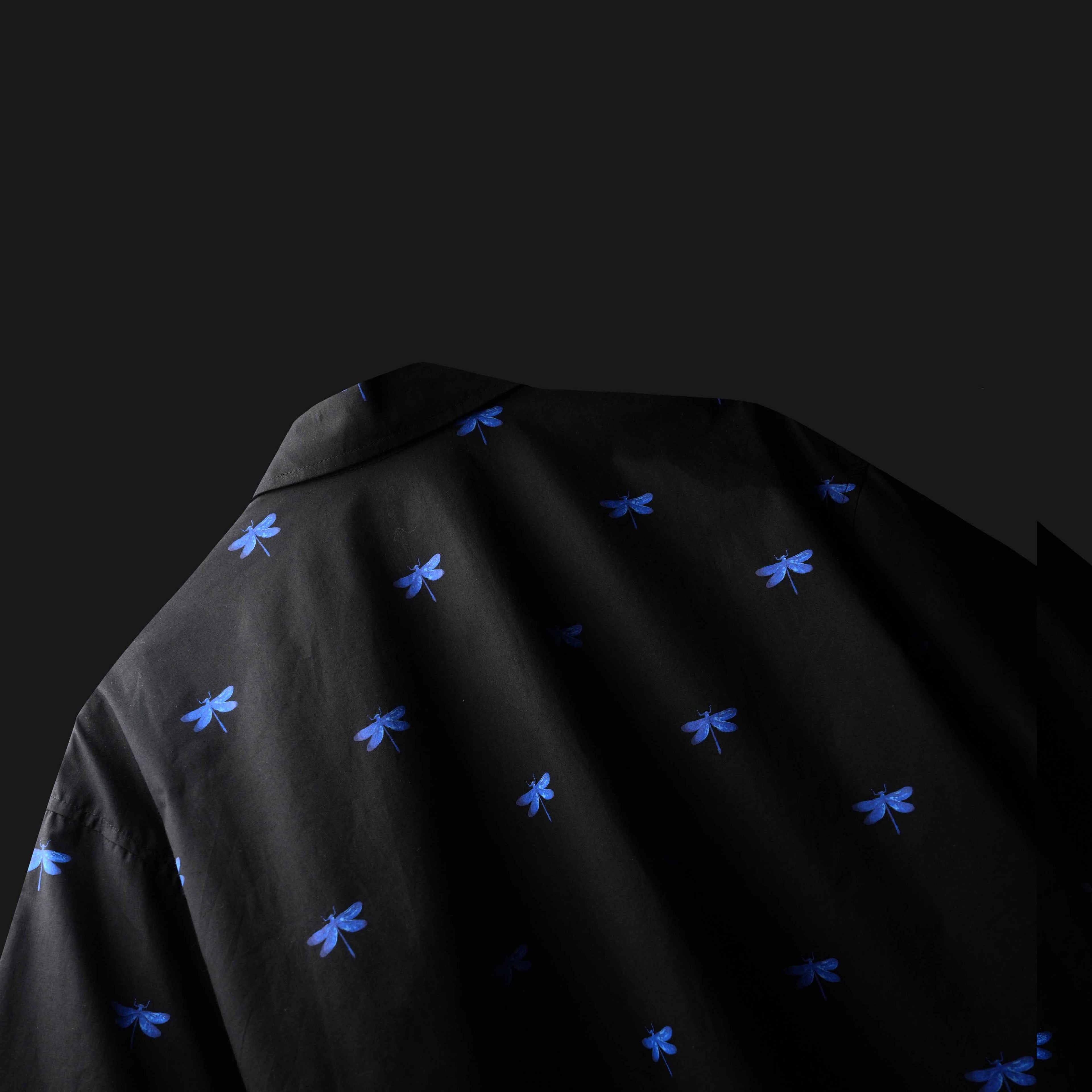 Black Dragonfly Shirt