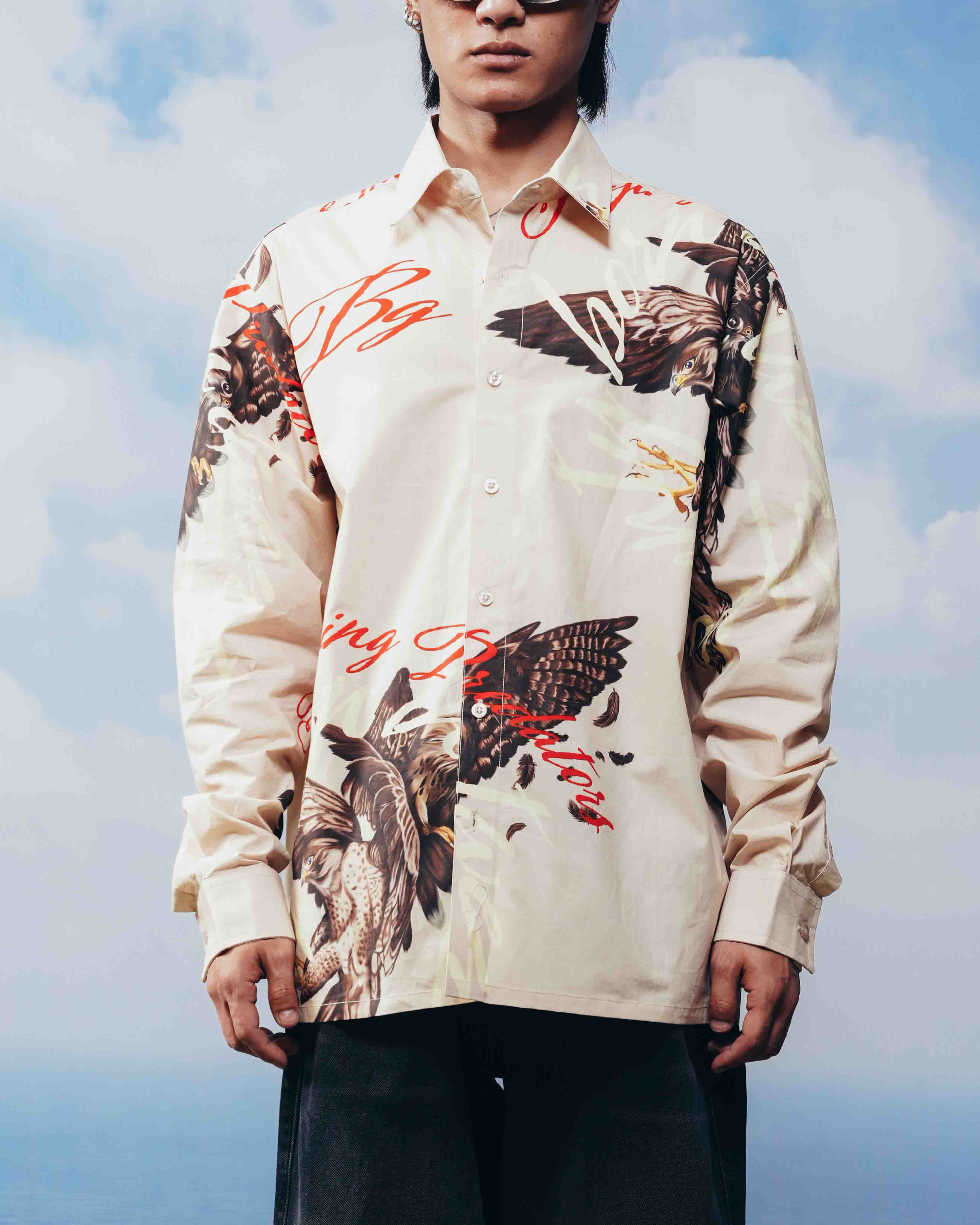 Creme Alpha Descent Shirt