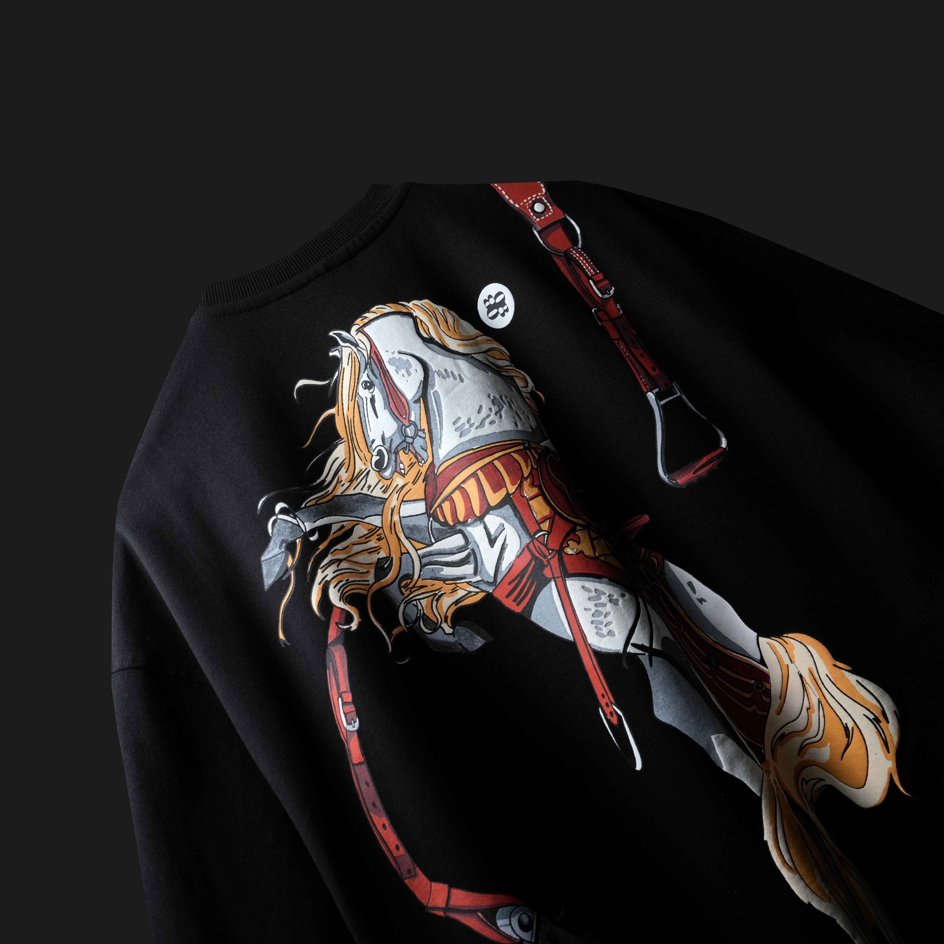 Black Saddle T-Shirt