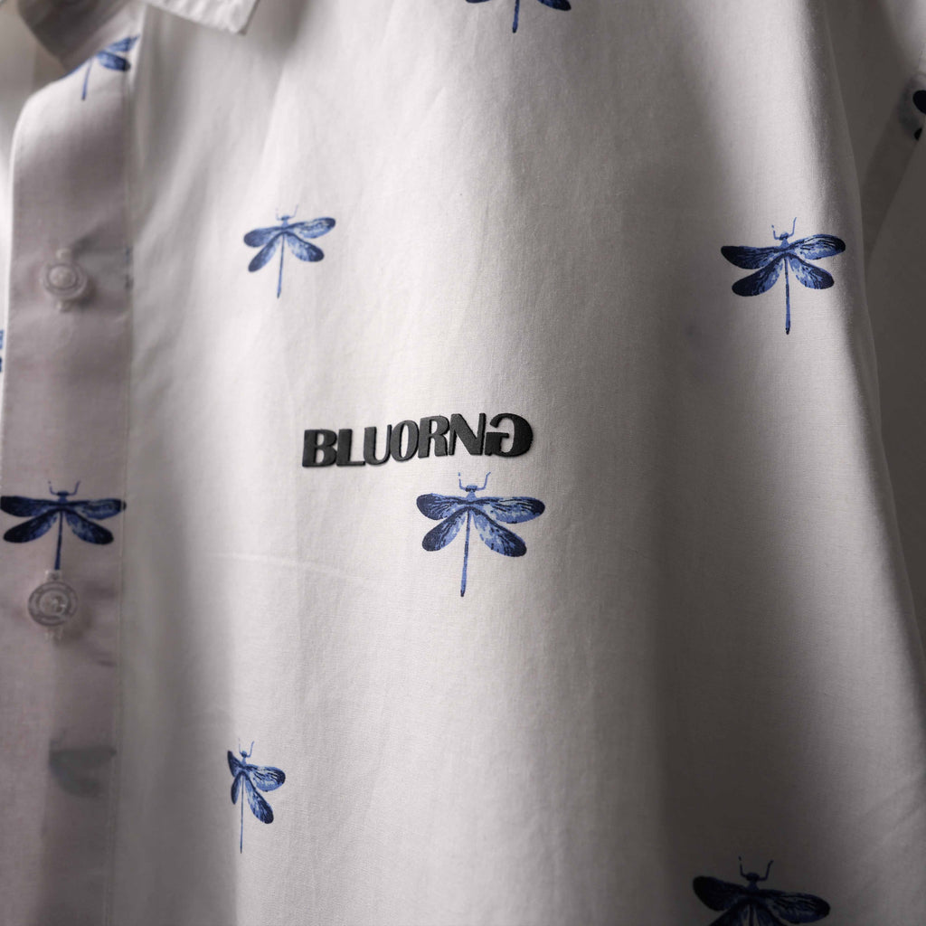 White Dragonfly Shirt