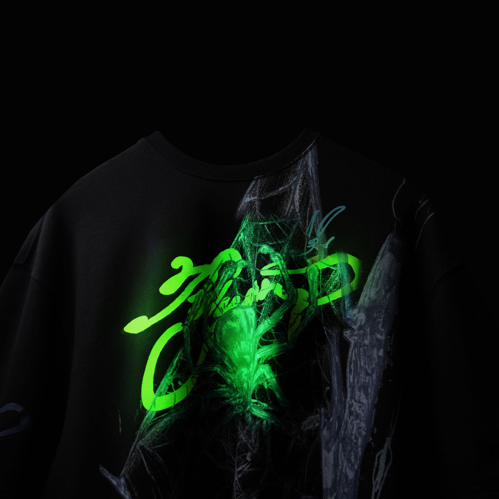 Spider Silk T-Shirt (Glow In Dark)