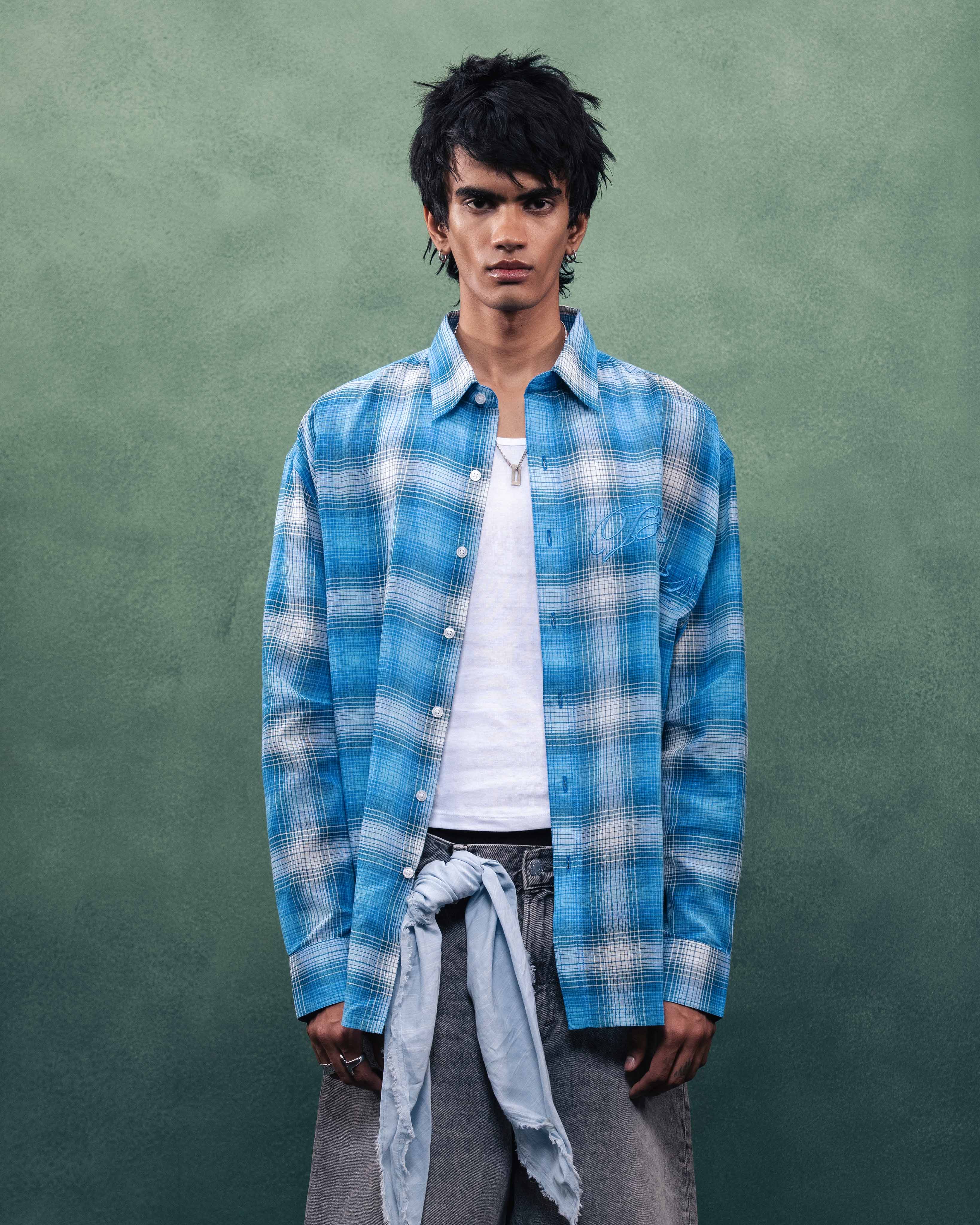 Skywash Plaid Shirt