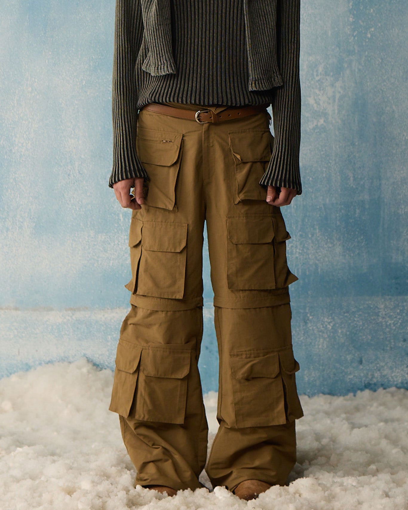 Brown Ripstop Cargos